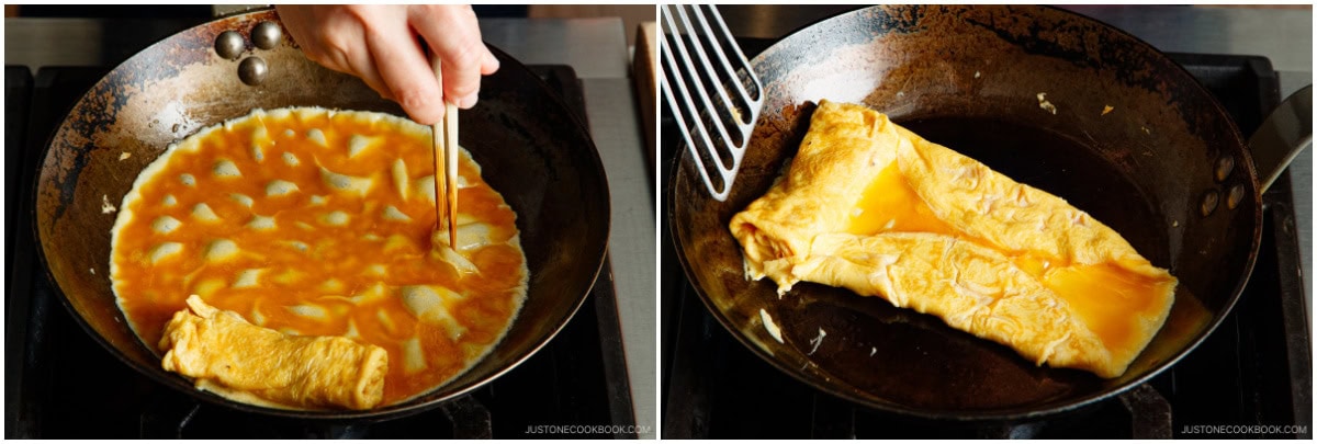 Classic Tamagoyaki (Japanese Rolled Omelette)(Video) 卵焼き • Just